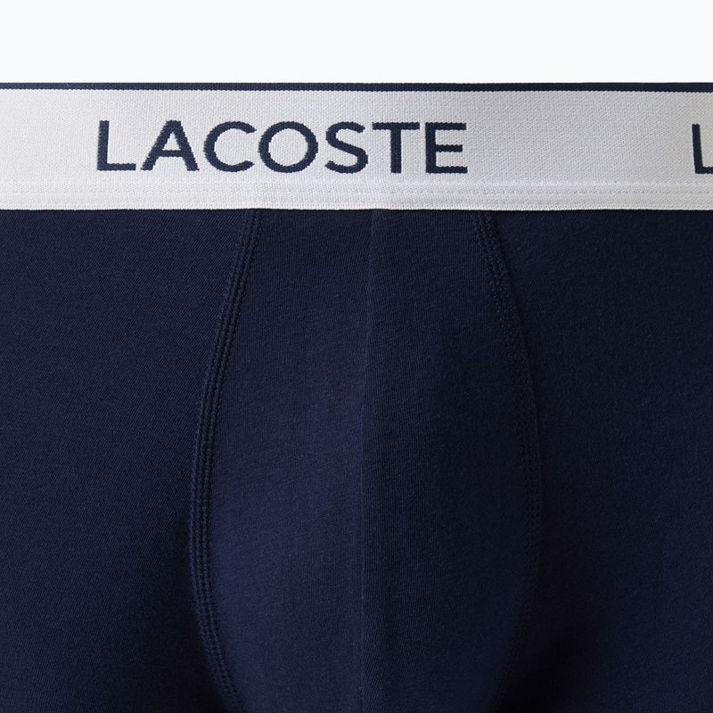 Férfi boxer nadrág Lacoste 5H9002 3 pack navy blue 2