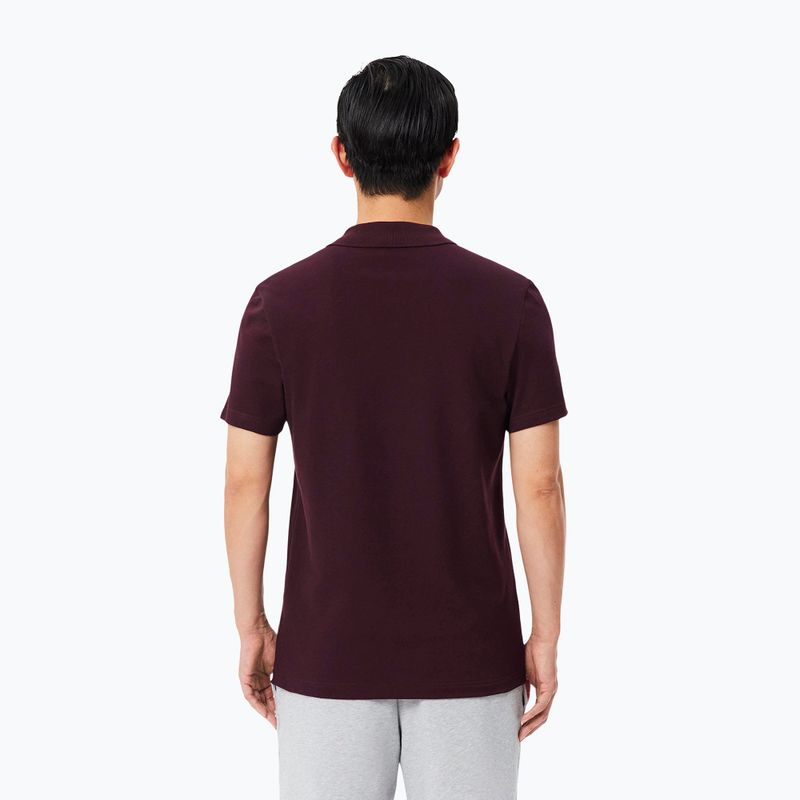Férfi póló Lacoste Polo DH5522 oxalis 3