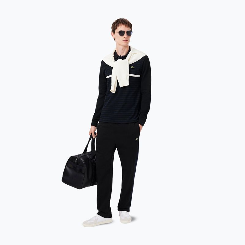 Férfi hosszú ujjú póló Lacoste Polo PH9776 black/navy blue 2