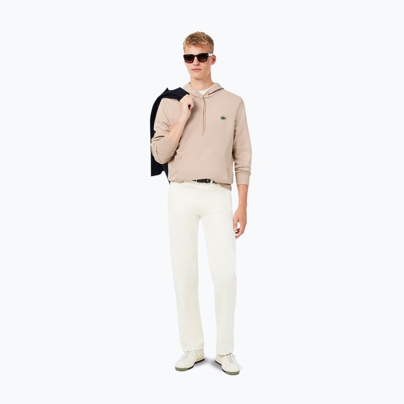 Férfi pulóver Lacoste SH9373 Hoodie sisal 2