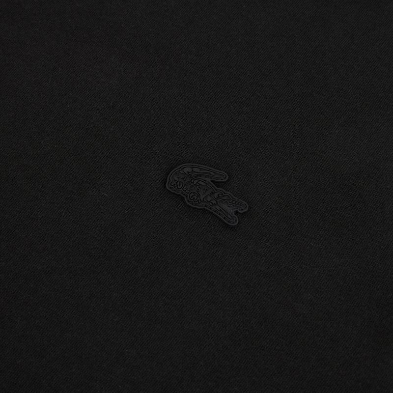 Férfi hosszú ujjú póló Lacoste TH7026 V-Neck black 3