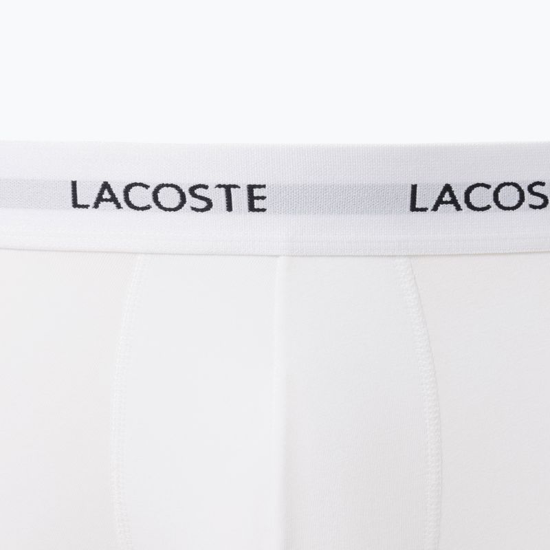 Férfi boxer nadrág Lacoste 5H5150 3 pack white 2