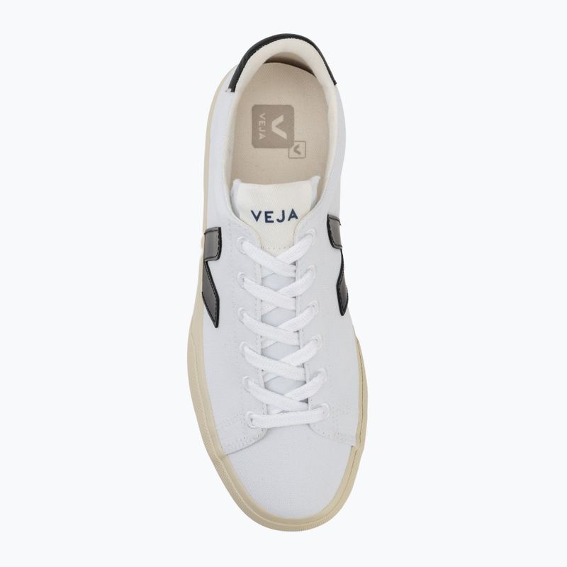 Férfi cipők VEJA Campo Canvas white/black 5