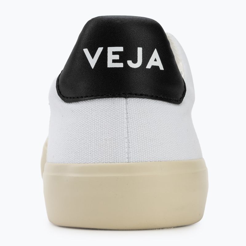 Férfi cipők VEJA Campo Canvas white/black 6