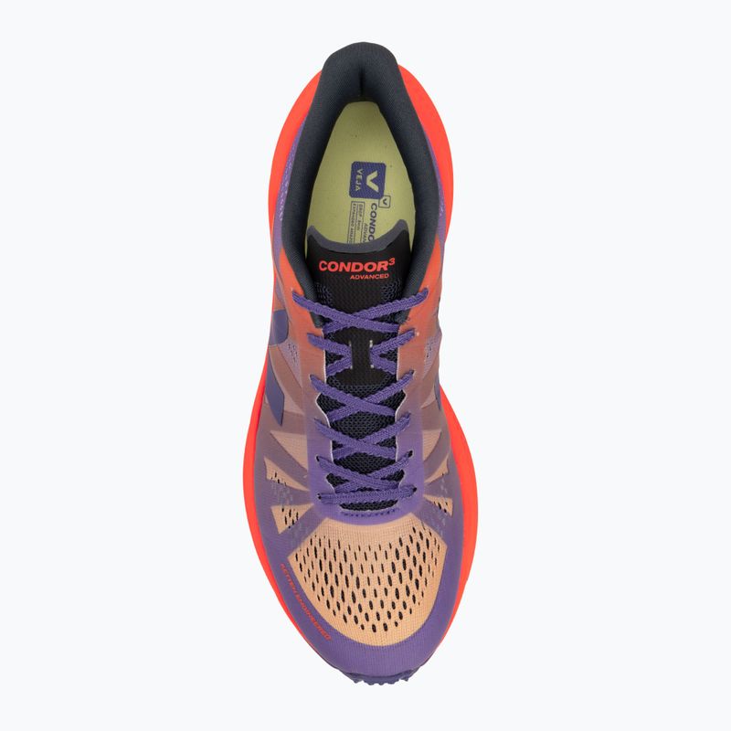 VEJA Condor 3 Advanced gradiens lila/narancs fluo férfi cipő 6