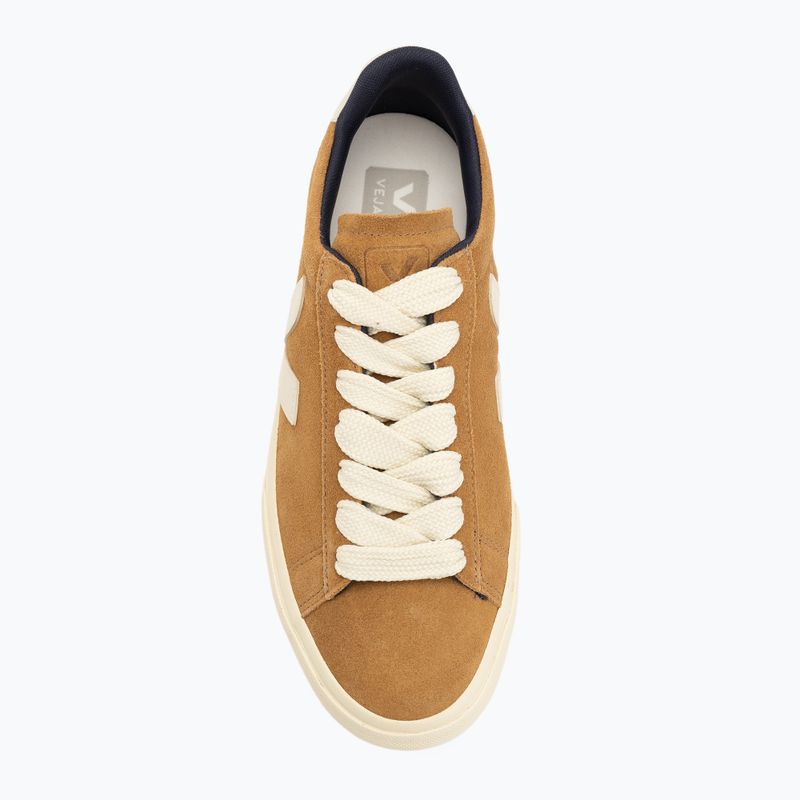 Férfi cipők VEJA Campo Bold Suede camel/stone 5