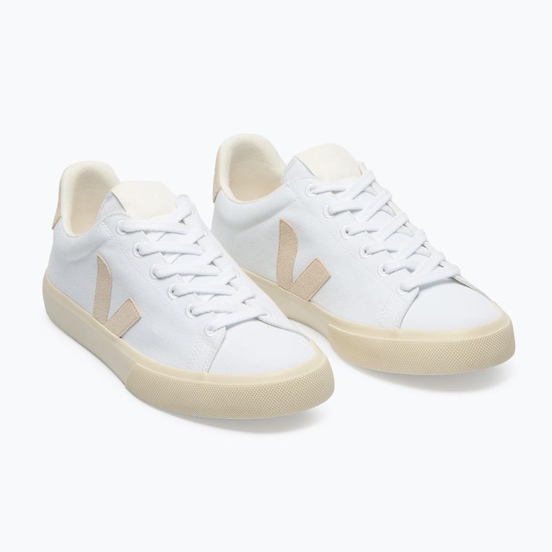 Női cipők VEJA Campo Canvas white/sable