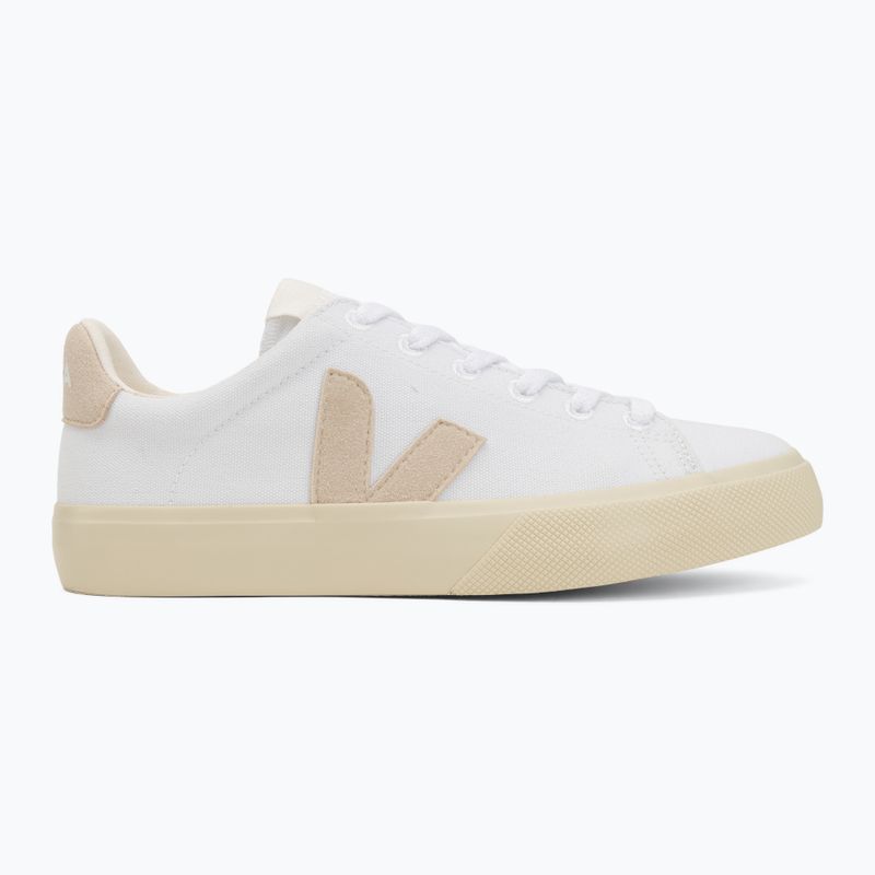 Női cipők VEJA Campo Canvas white/sable 2