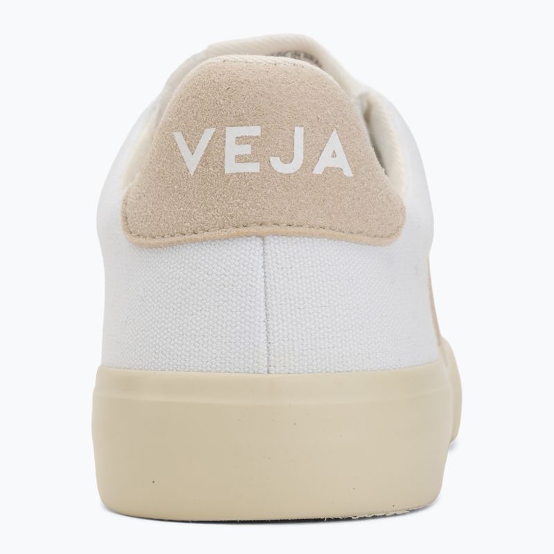Női cipők VEJA Campo Canvas white/sable 6