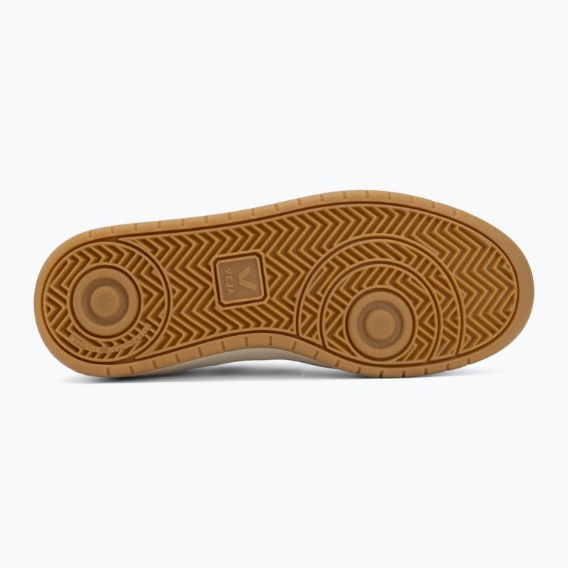 Női cipők VEJA V-10 Prime Leather pure/black/parme 4