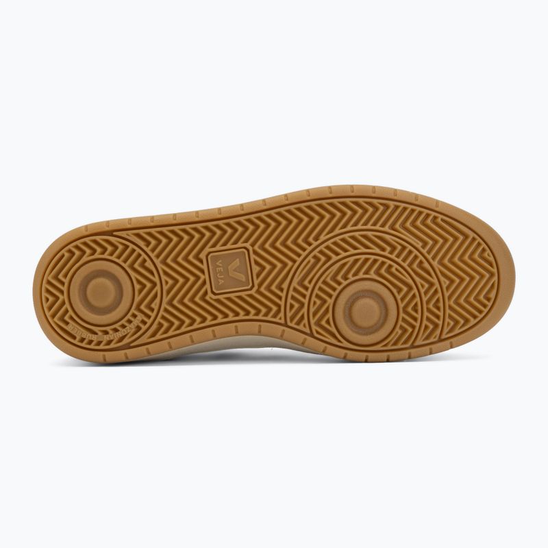 Férfi cipők VEJA V-10 Prime Leather pure/black/tent 4