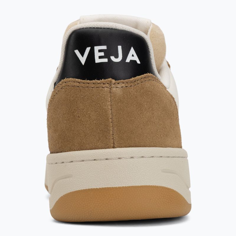 Férfi cipők VEJA V-10 Prime Leather pure/black/tent 6