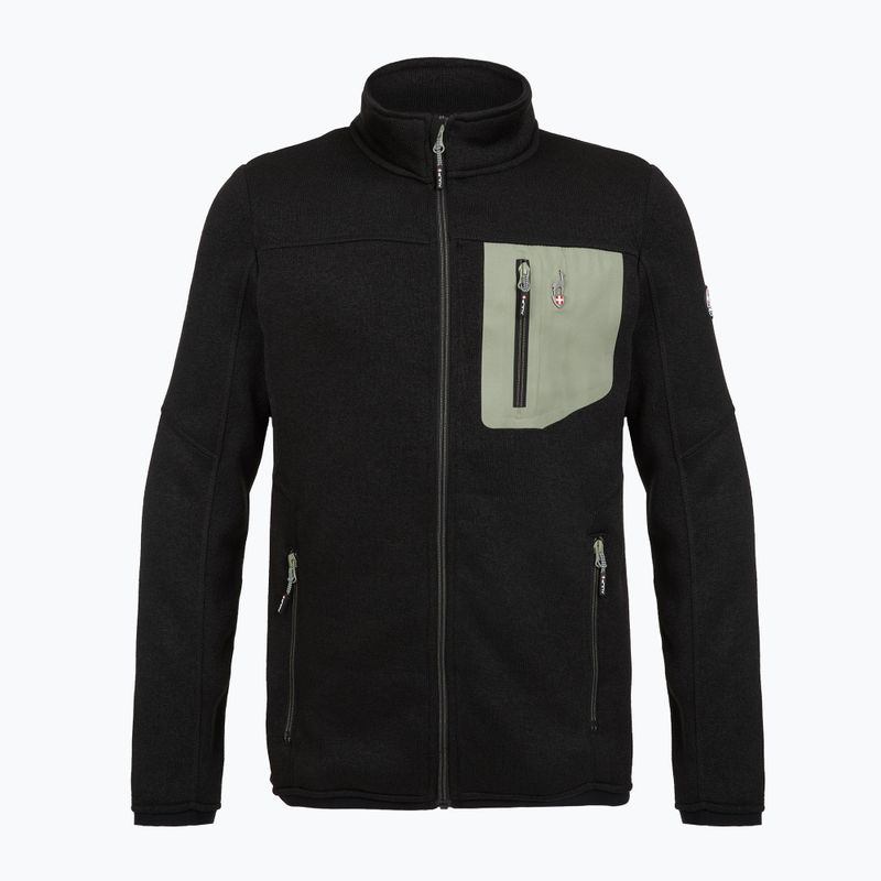 Férfi polár pulóver Aulp Dante black 3