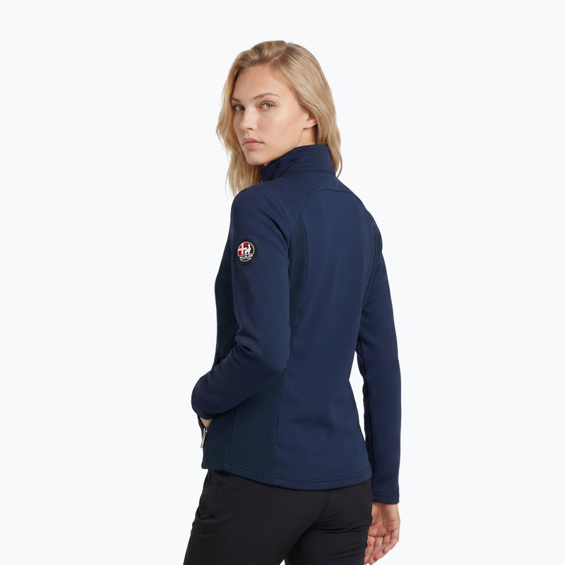 Női polár pulóver Aulp Diane navy 2