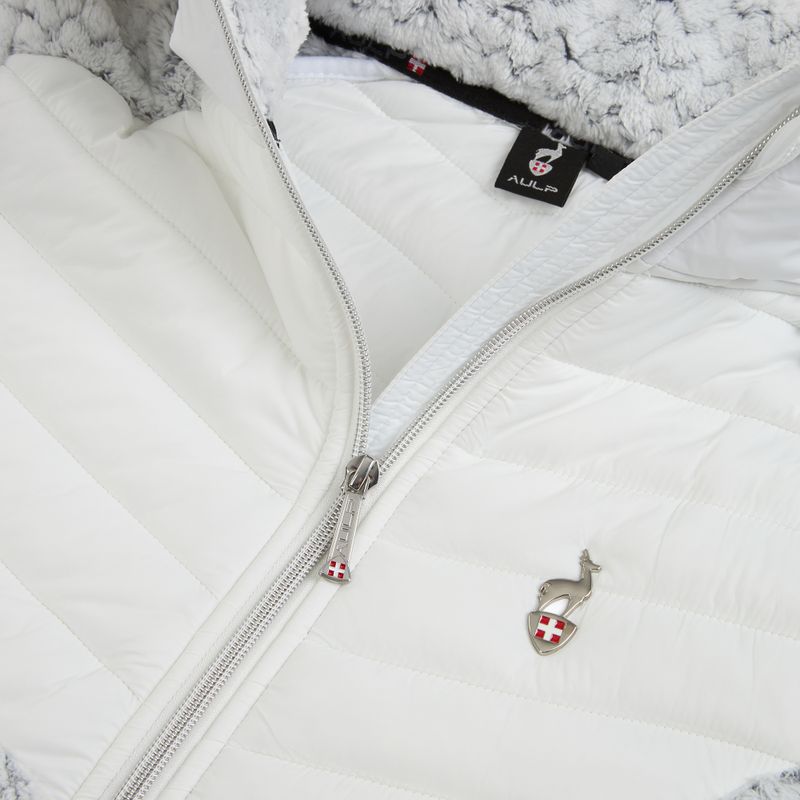 Női hibrid kabát Aulp Clem Hooded Hybrid white 1 3