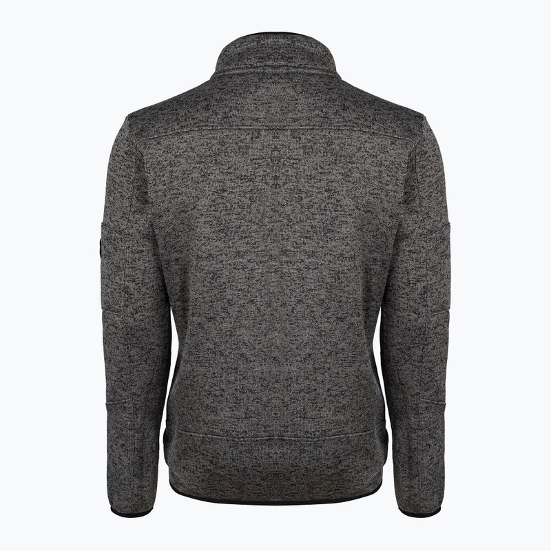 Férfi polár pulóver Aulp Navoy Melanged Knit anthracite 1 4