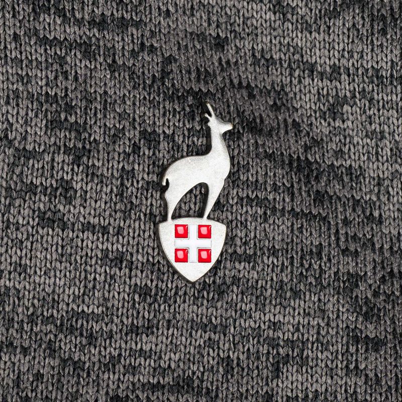 Férfi polár pulóver Aulp Navoy Melanged Knit anthracite 1 6