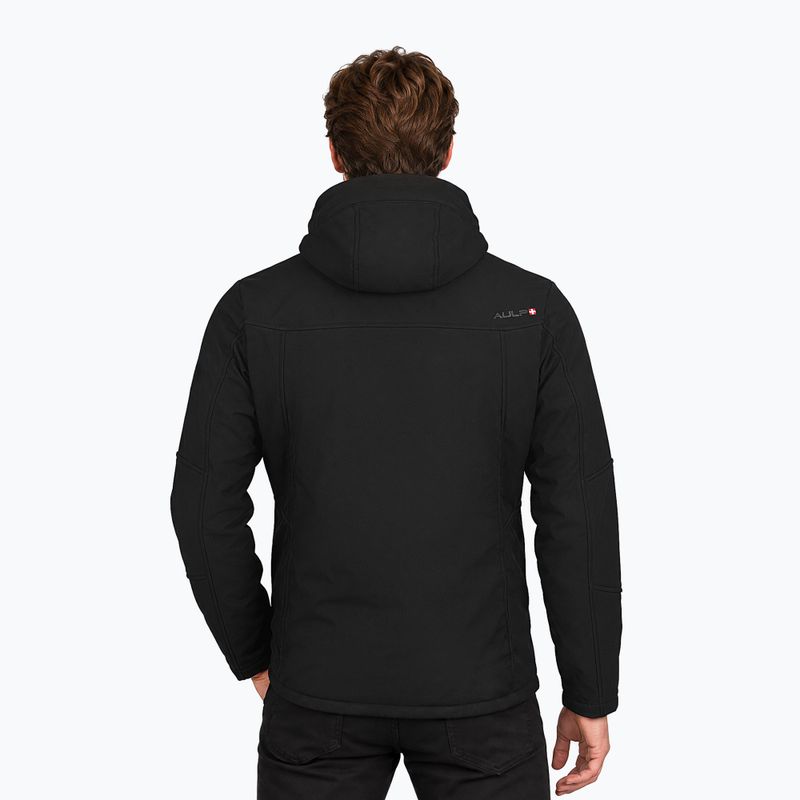 Férfi softshell dzseki Aulp Nemev Softshell black 1 2