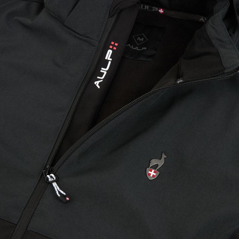 Férfi softshell dzseki Aulp Tiago Softshell anthracite melange 1 3