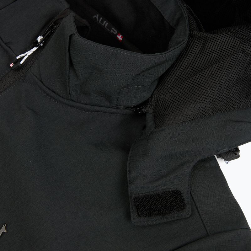 Férfi softshell dzseki Aulp Tiago Softshell anthracite melange 1 5