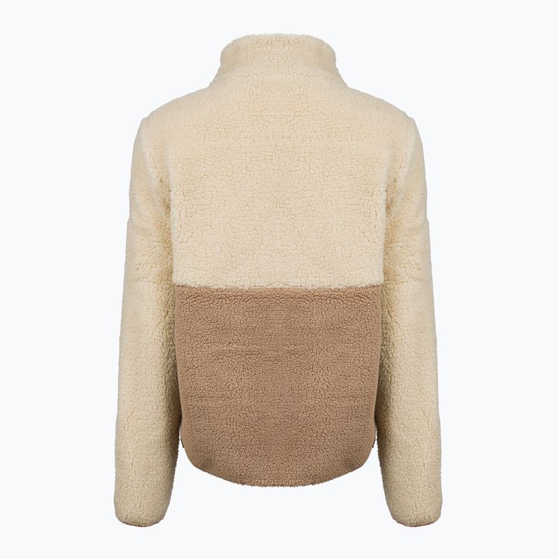 Női polár pulóver Aulp Vista Sherpa taupe 1 4