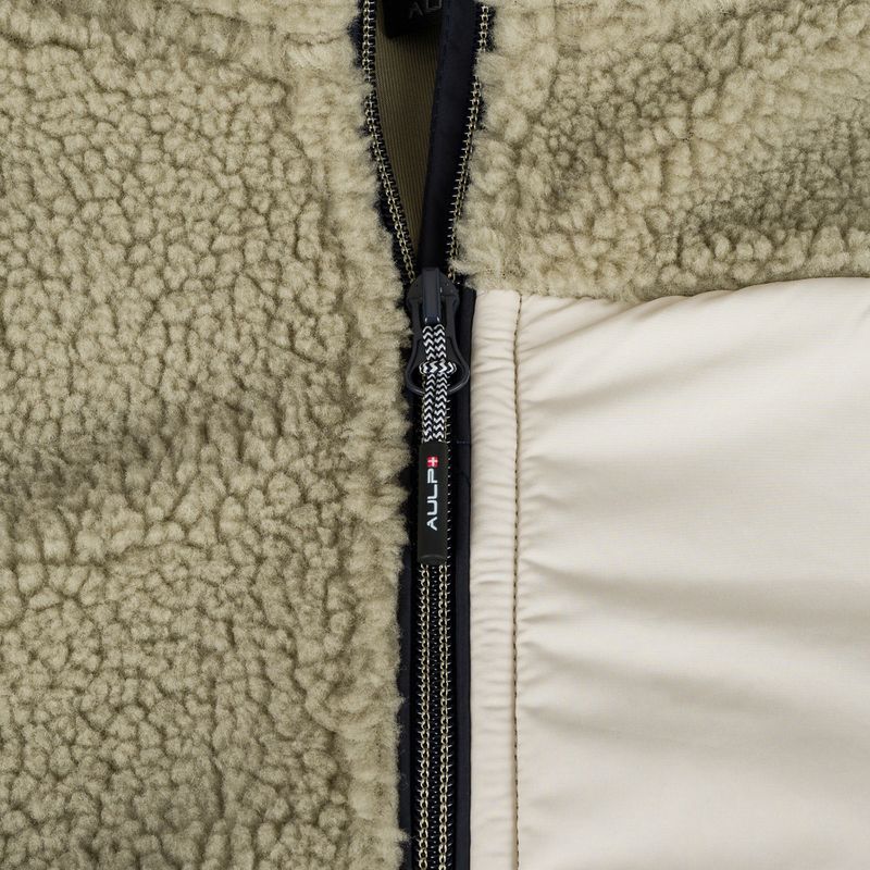 Férfi kabát Aulp Vogue Sherpa light kaki 1 5
