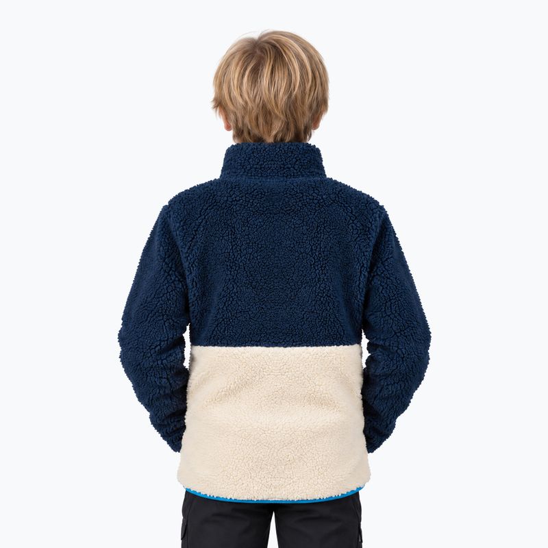 Gyerek polár pulóver Aulp Tiger Sherpa blue 1 2