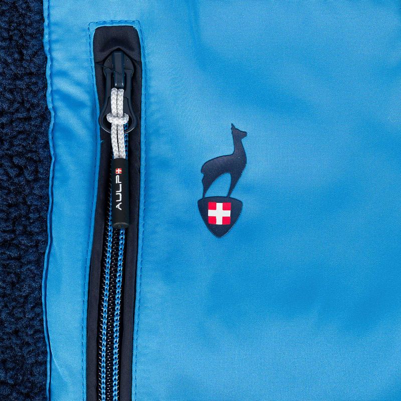 Gyerek polár pulóver Aulp Tiger Sherpa blue 1 6