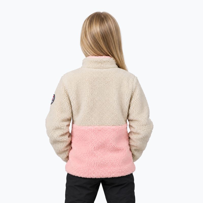 Gyerek polár pulóver Aulp Tiger Sherpa light coral 1 2