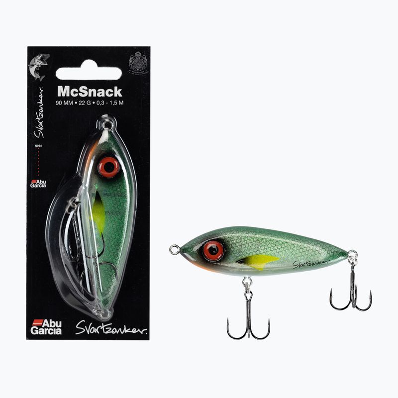 Abu Garcia Mcsnack wobbler zöld villogó 1517081