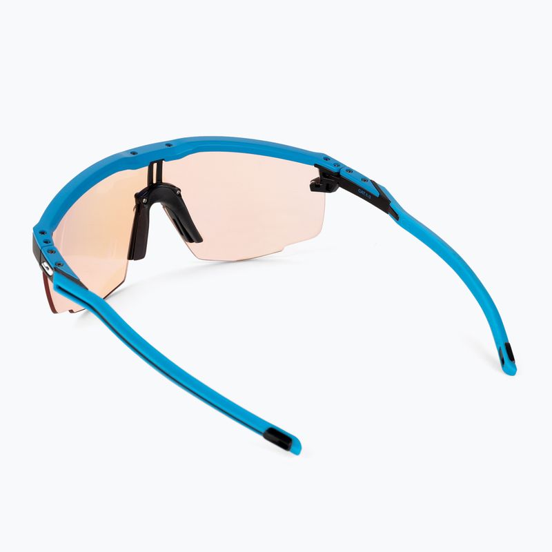 Julbo Ultimate Reactiv 1-3 Magas kontrasztú matt kék/fekete kerékpáros szemüveg 2