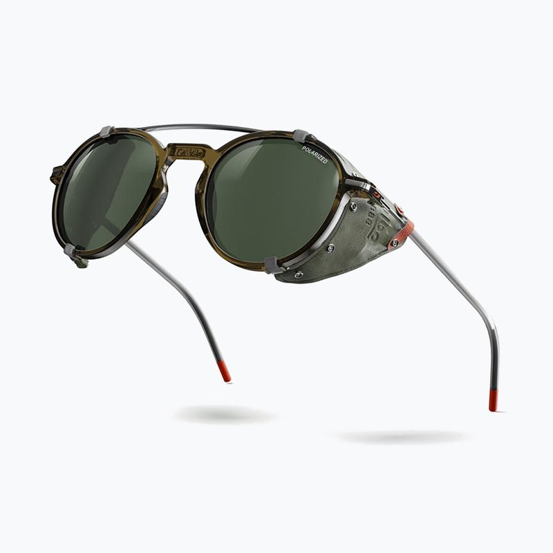 Julbo Legacy polarizált áttetsző barna/khaki/narancs napszemüveg 5