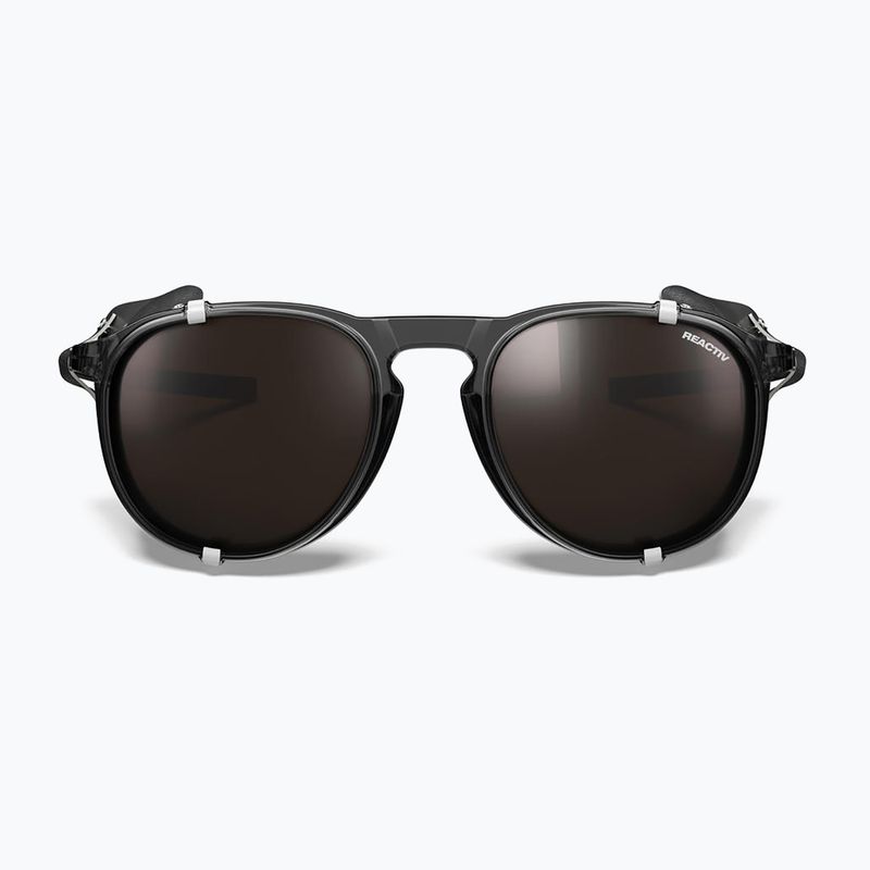 Julbo Millenium Reactiv polarizált fényes áttetsző fekete/fekete/fehér napszemüveg 3