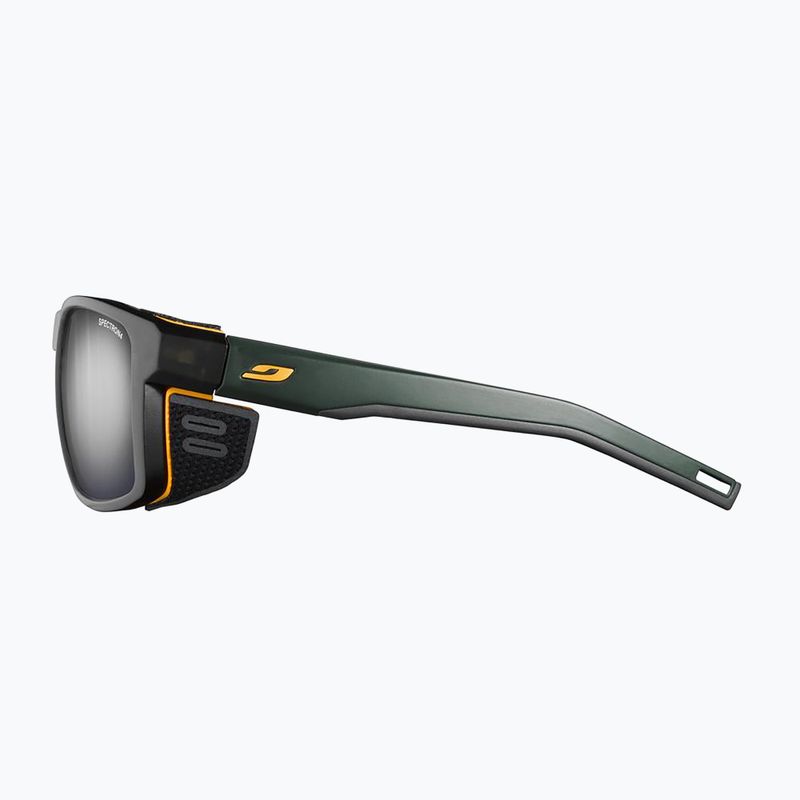 Napszemüveg Julbo Shield Spectron matt translucent dark green/orange 3