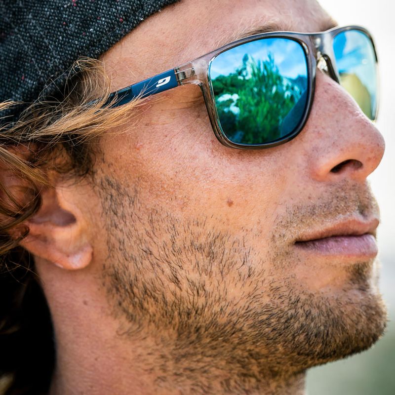 Napszemüveg Julbo The Streets Polarized HD shiny translucent grey/blue 5