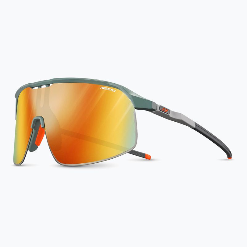 napszemüveg Julbo Density Reactiv 1-3 Light Amplifier green olive/grey/multilayer red