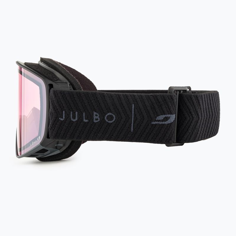 Julbo Alpha fekete/rózsaszín/villanó ezüst síszemüveg 4