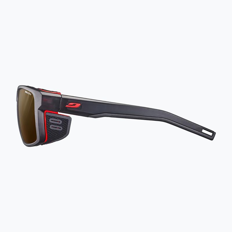 Julbo Shield Reactiv polarizált fekete/narancs napszemüveg 4
