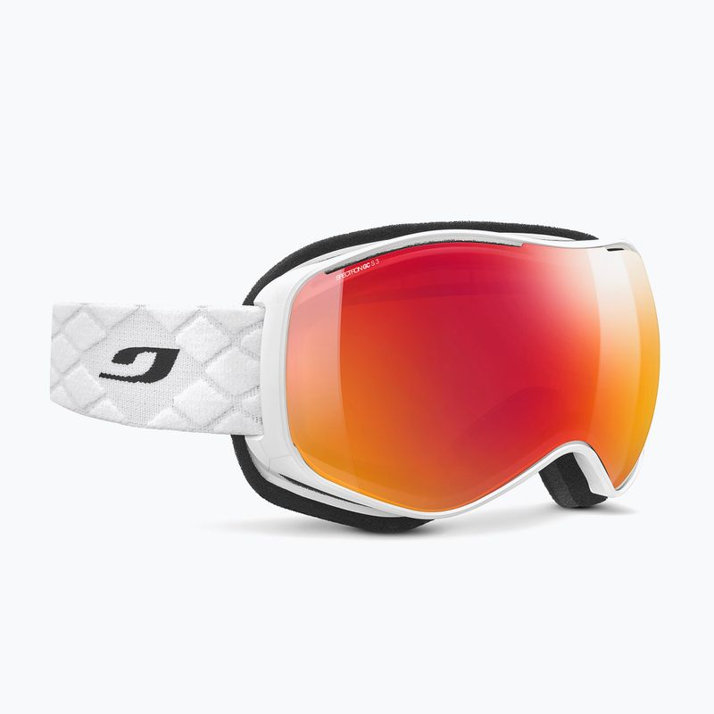 Női síszemüveg Julbo Ellipse Spectron Glare Control white/ flash red