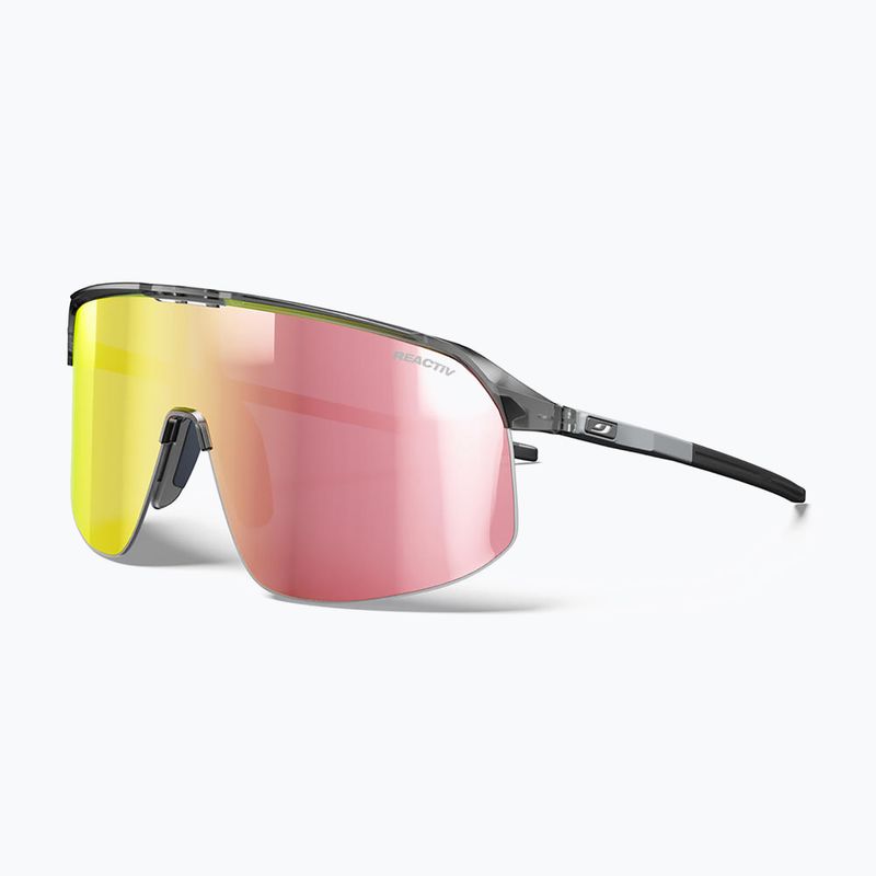 Julbo Density Reactiv fényes áttetsző fekete/szürke/többrétegű rózsaszín arany napszemüveg