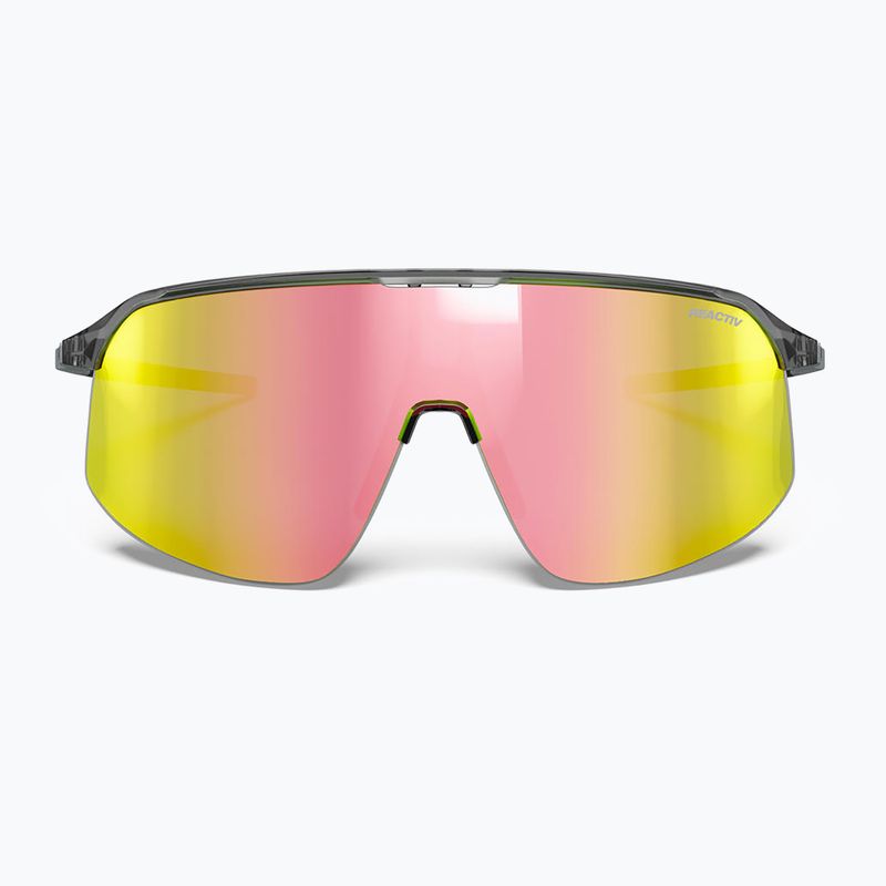 Julbo Density Reactiv fényes áttetsző fekete/szürke/többrétegű rózsaszín arany napszemüveg 3