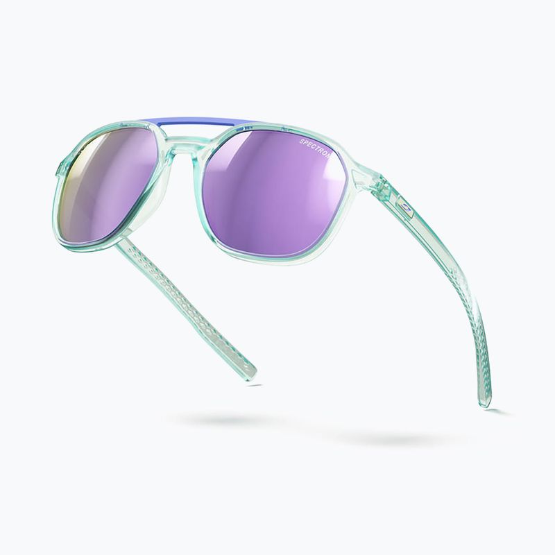 Julbo Slack Cover Spectron fényes áttetsző menta/világosszürke napszemüveg 15