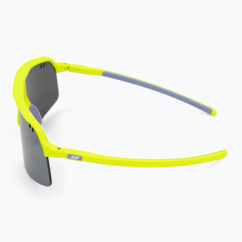 Julbo Intensity Spectron matt fluoreszkáló sárga/ezüst villogó napszemüveg 4
