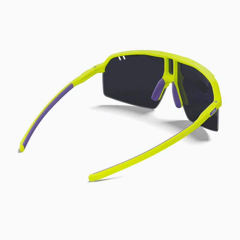 Julbo Intensity Spectron matt fluoreszkáló sárga/ezüst villogó napszemüveg 2