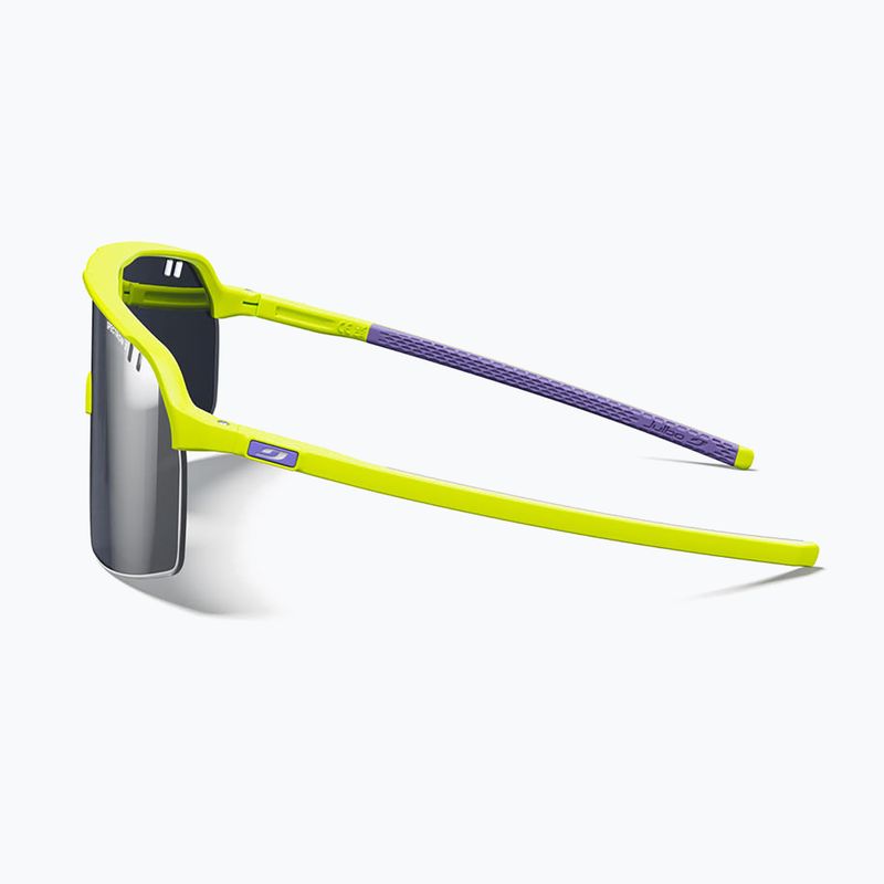 Julbo Intensity Spectron matt fluoreszkáló sárga/ezüst villogó napszemüveg 4