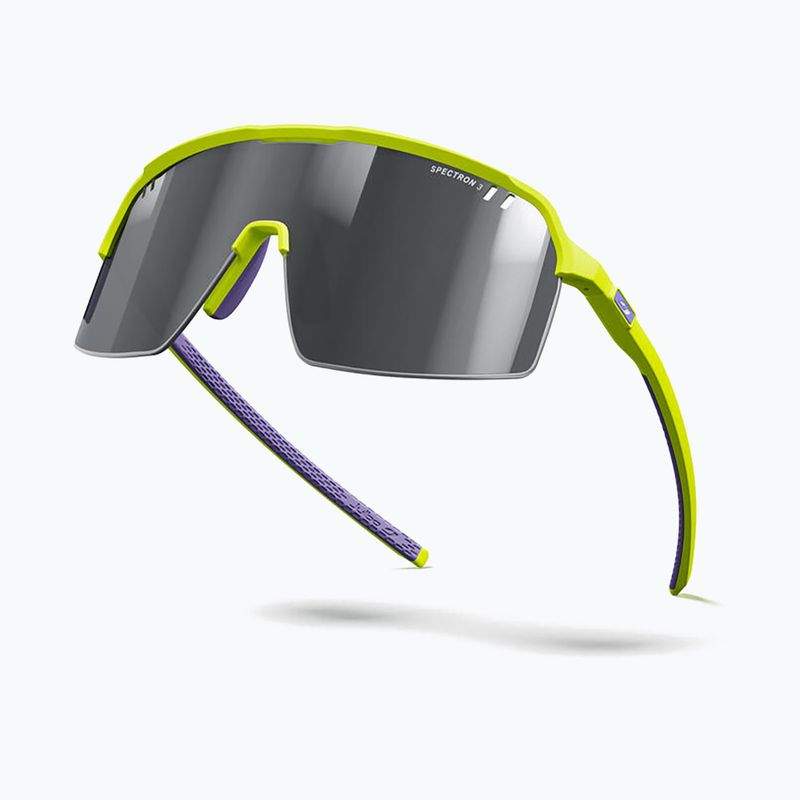 Julbo Intensity Spectron matt fluoreszkáló sárga/ezüst villogó napszemüveg 5