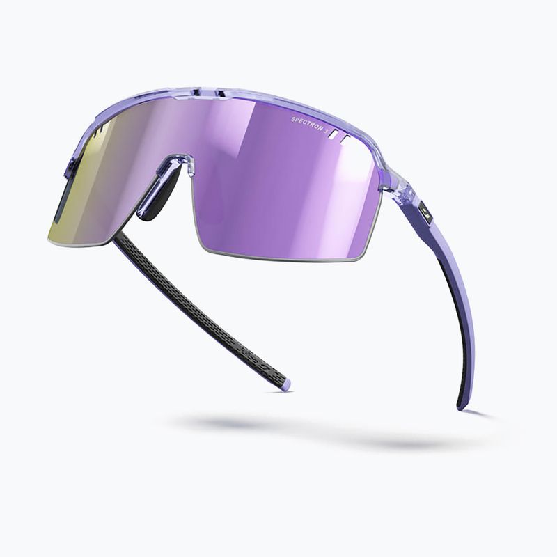 Julbo Intensity Spectron fényes fordítás fényes lila/többrétegű világos rózsaszín napszemüveg 5