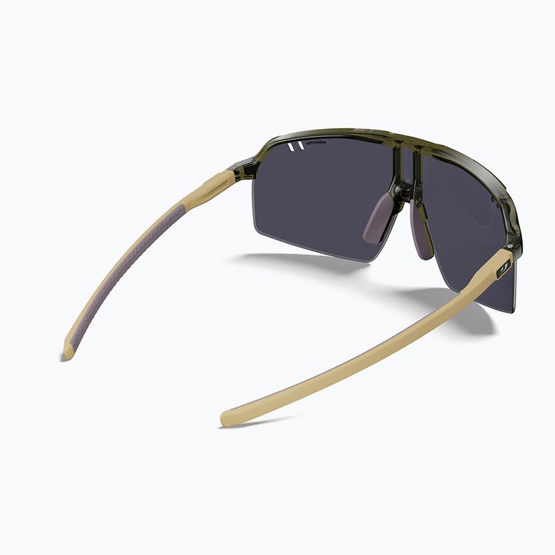 Napszemüveg Julbo Intensity Reactiv Light Amplifier shiny translucent army green/matt beige 5