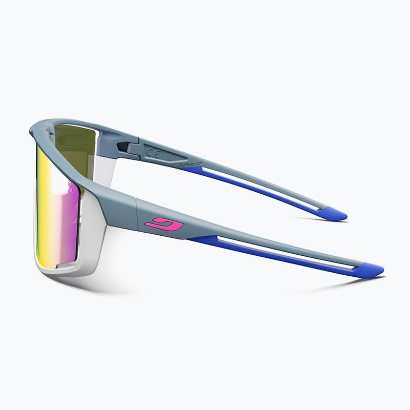 Julbo Fury Spectron matt sötétszürke/szürke/kék/többrétegű rózsaszín napszemüveg 4