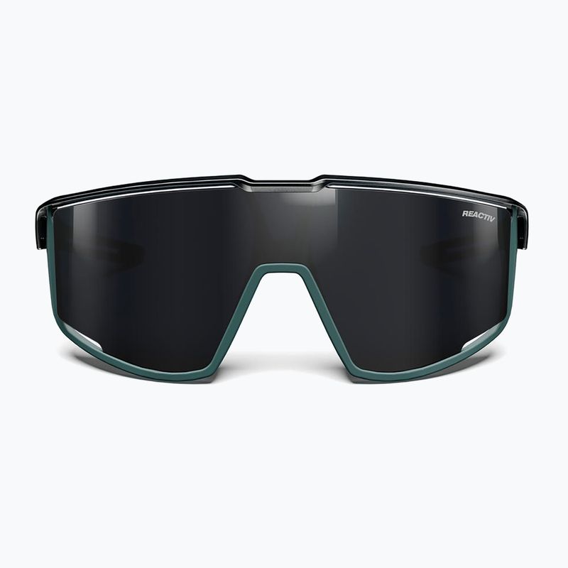 Napszemüveg Julbo Fury Reactiv Performance shiny translu black/matt green 2